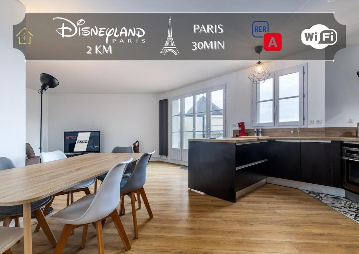 Appart'Hotel Gibraltar Disneyland Paris Serris Exterior foto